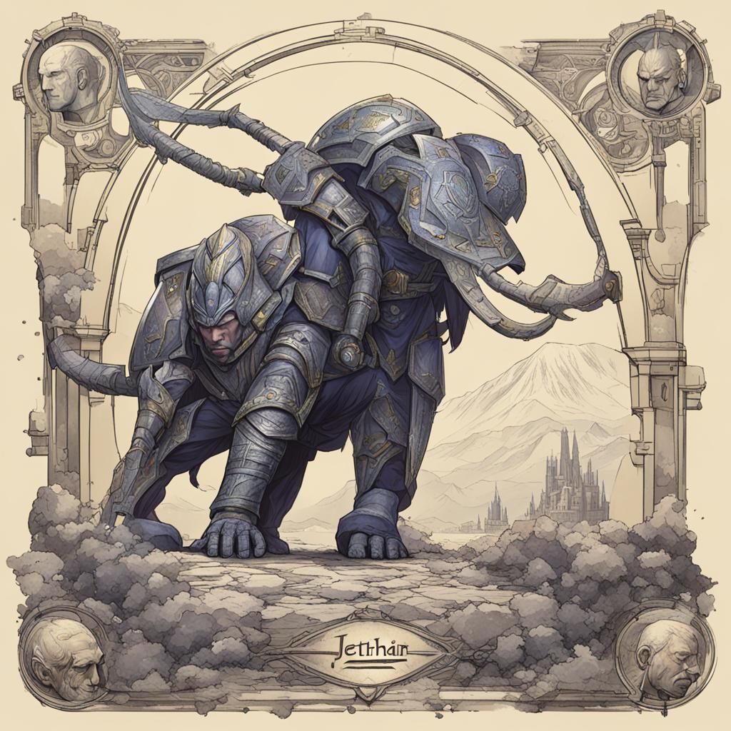 AI Generated Image of Jethrian