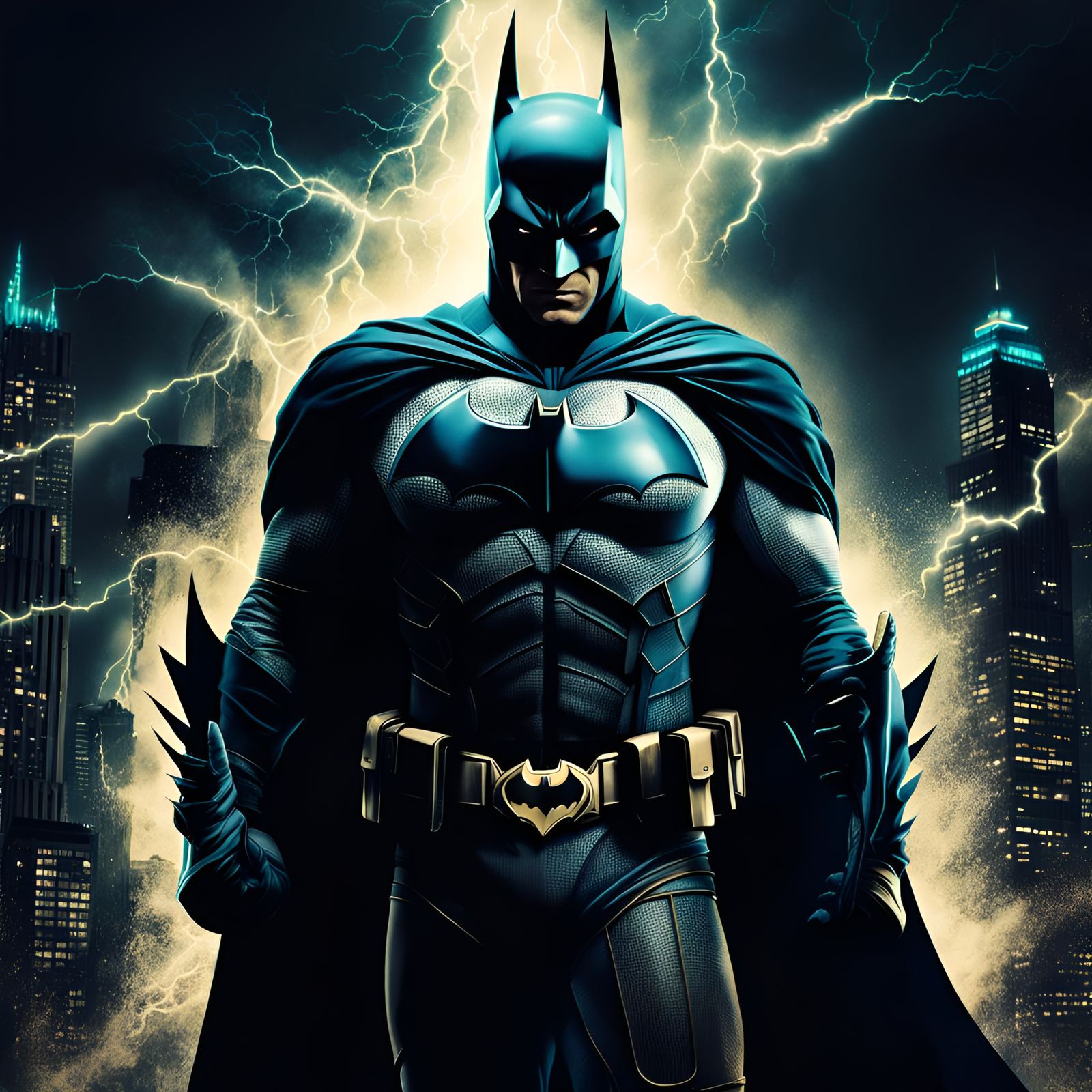 BATMAN GOTHAM CITY Storm Lightning