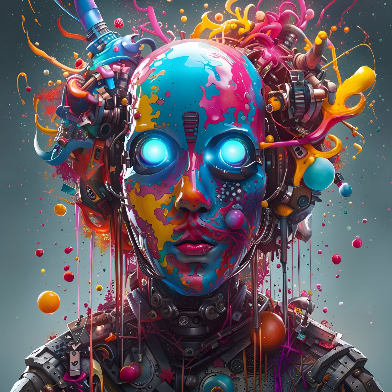 Humanoid Heart, Soul, and Mind: Splash Art