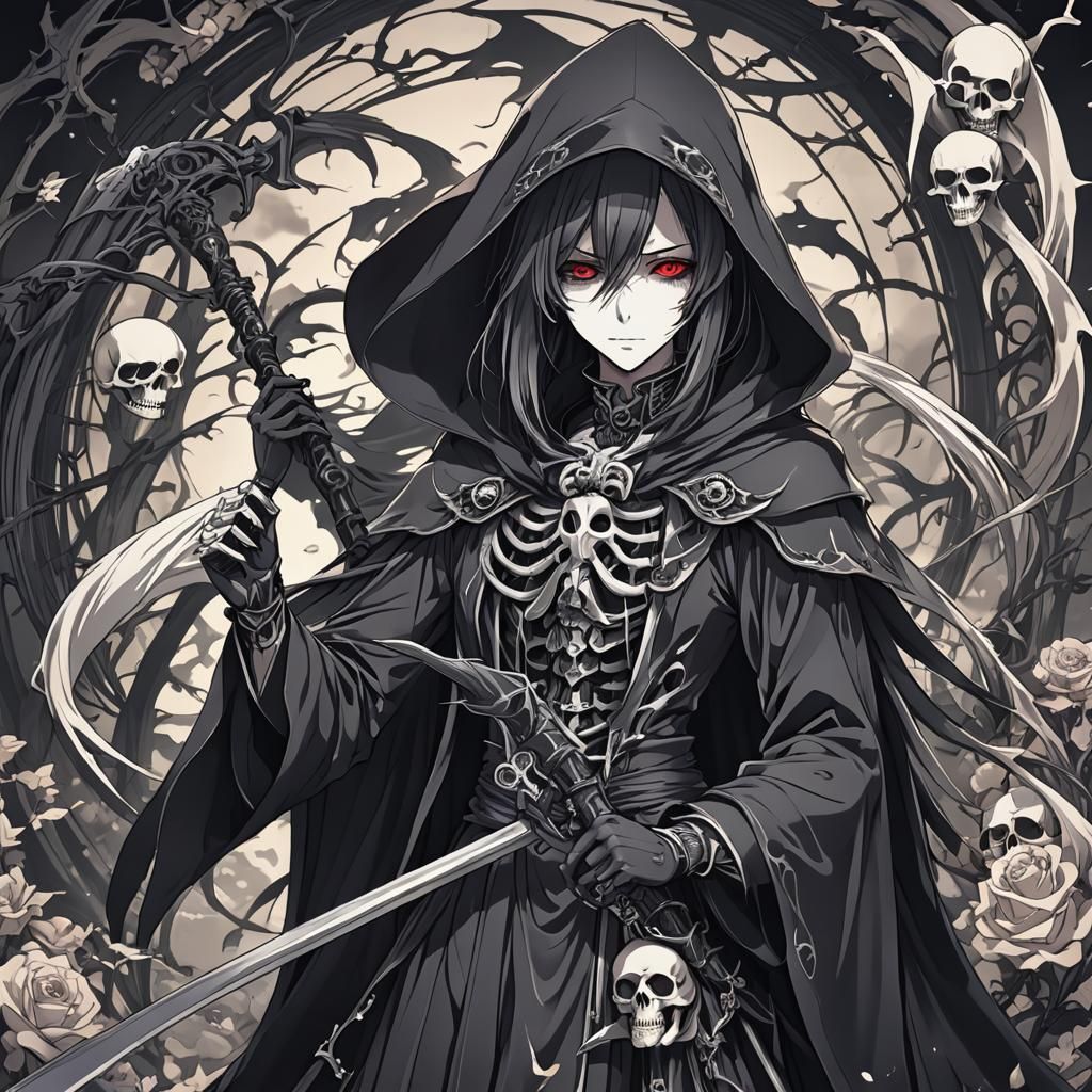 Anime Grim Reaper: A Beautiful Death