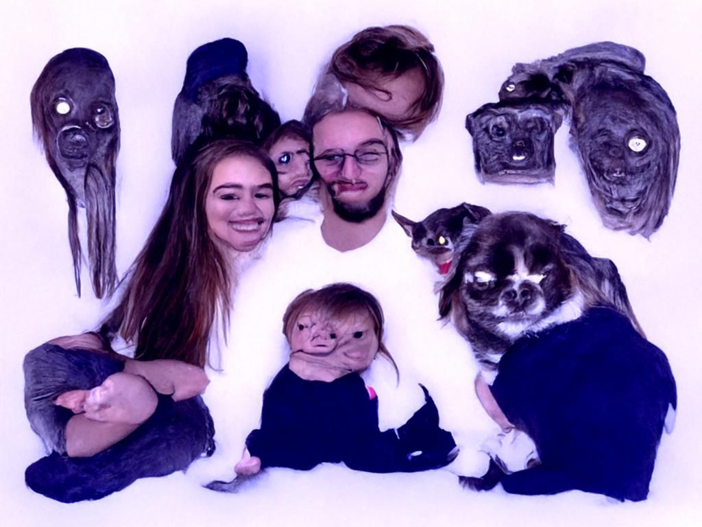 AI Generated Family Photo