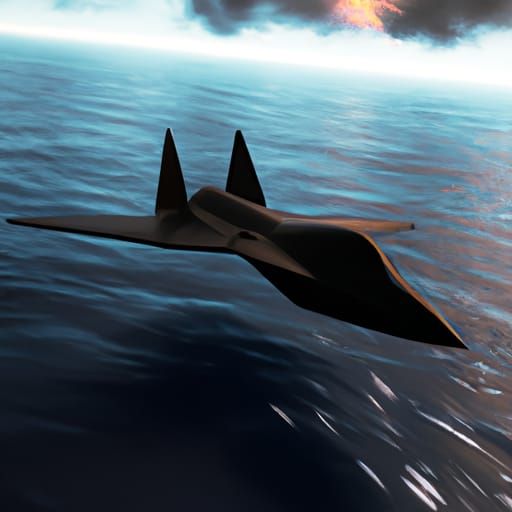 Futuristic Fighter Jet