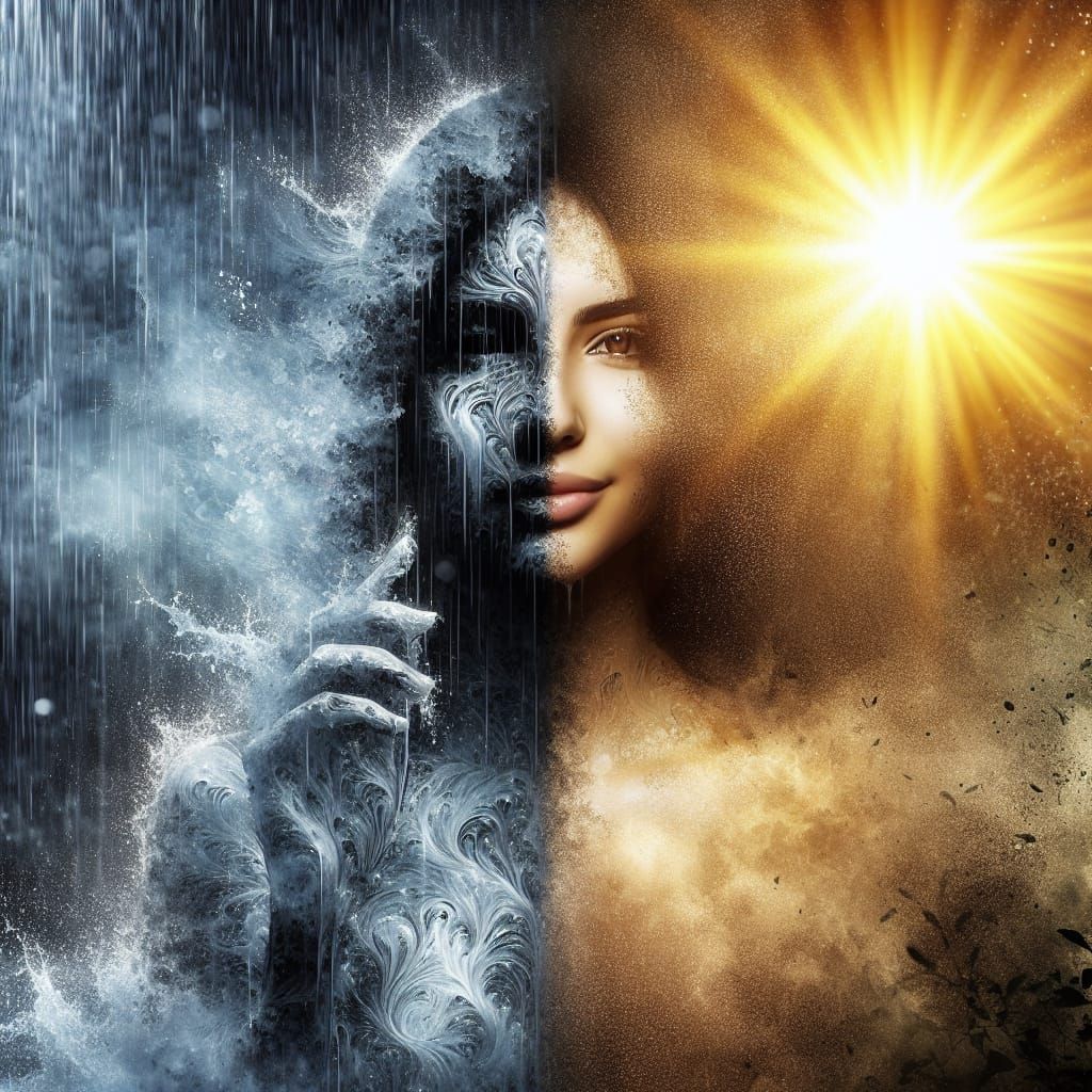 Duality: Water Woman and Light Woman