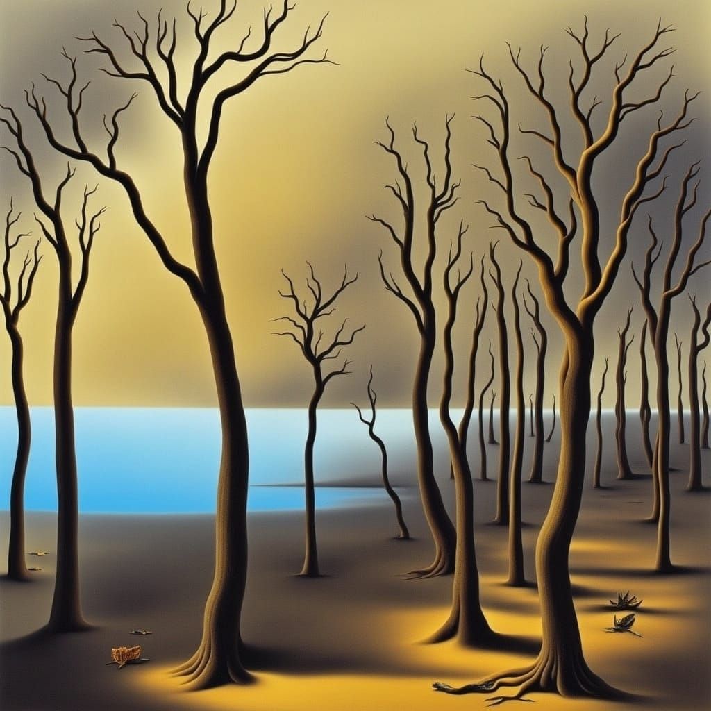 Edvard Munch's Strangeland: A Haunting Surrealist Scene