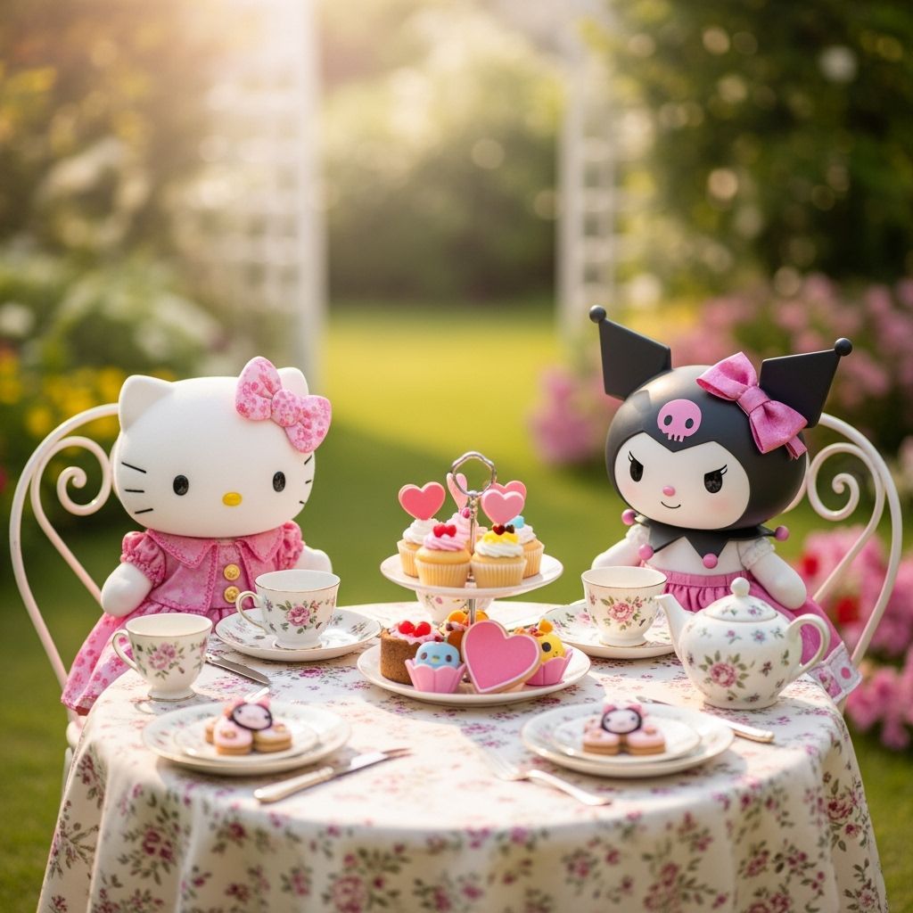 Hello Kitty and Kuromi's Tea Party