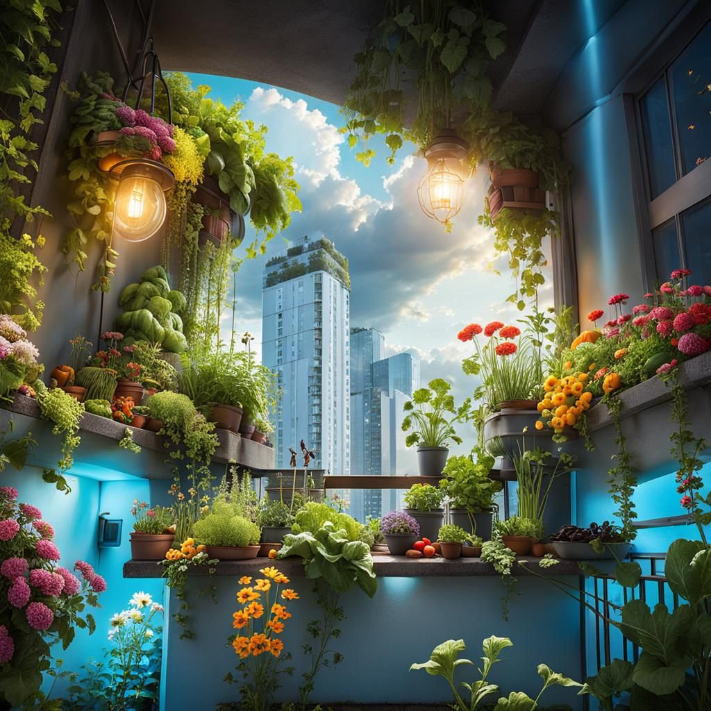 Gardens at the Megalopolis