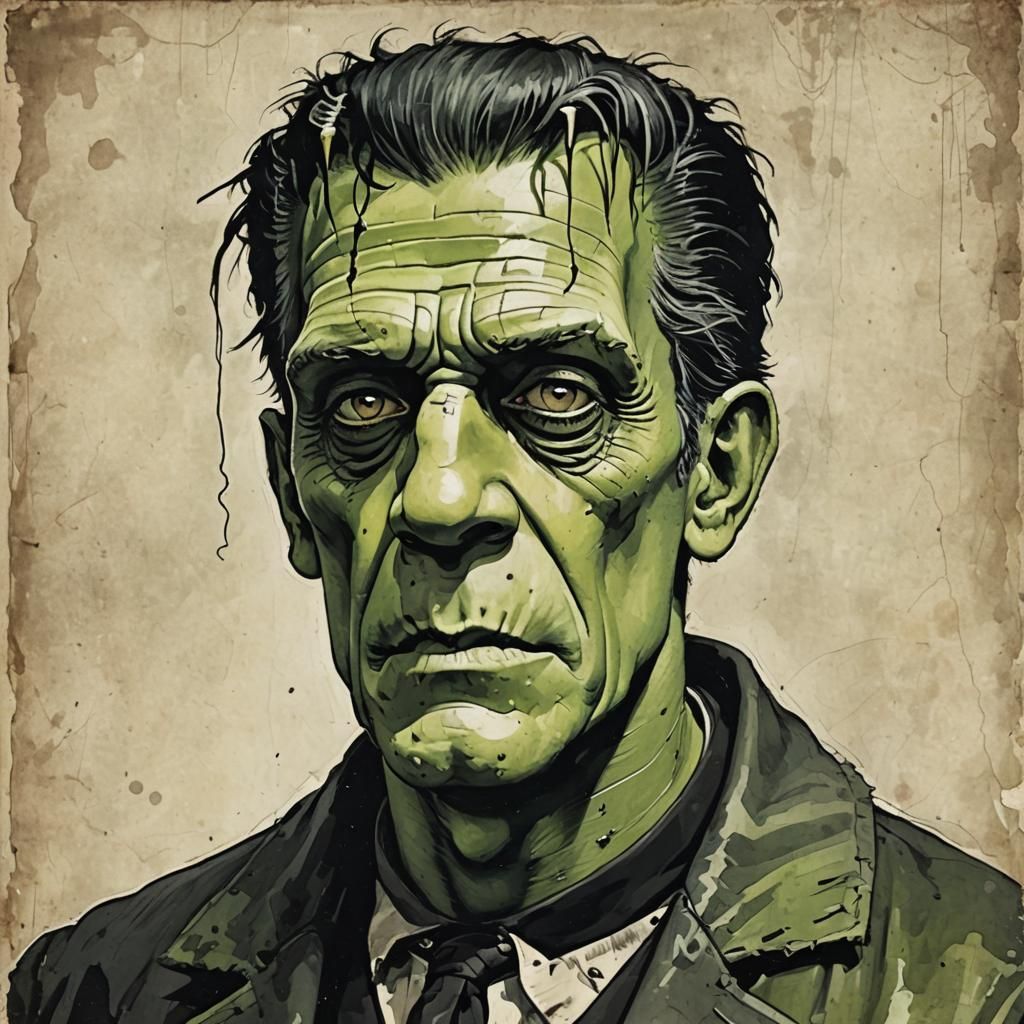 Frankenstein's Monster Finds Happiness