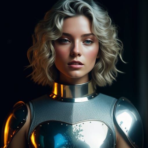 Beautiful Knight in Shining Armor