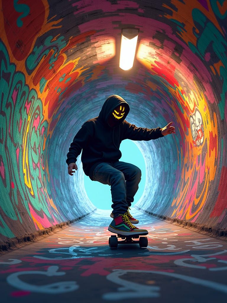 Ethereal Urban Fantasy in Vibrant, Dreamlike Settings