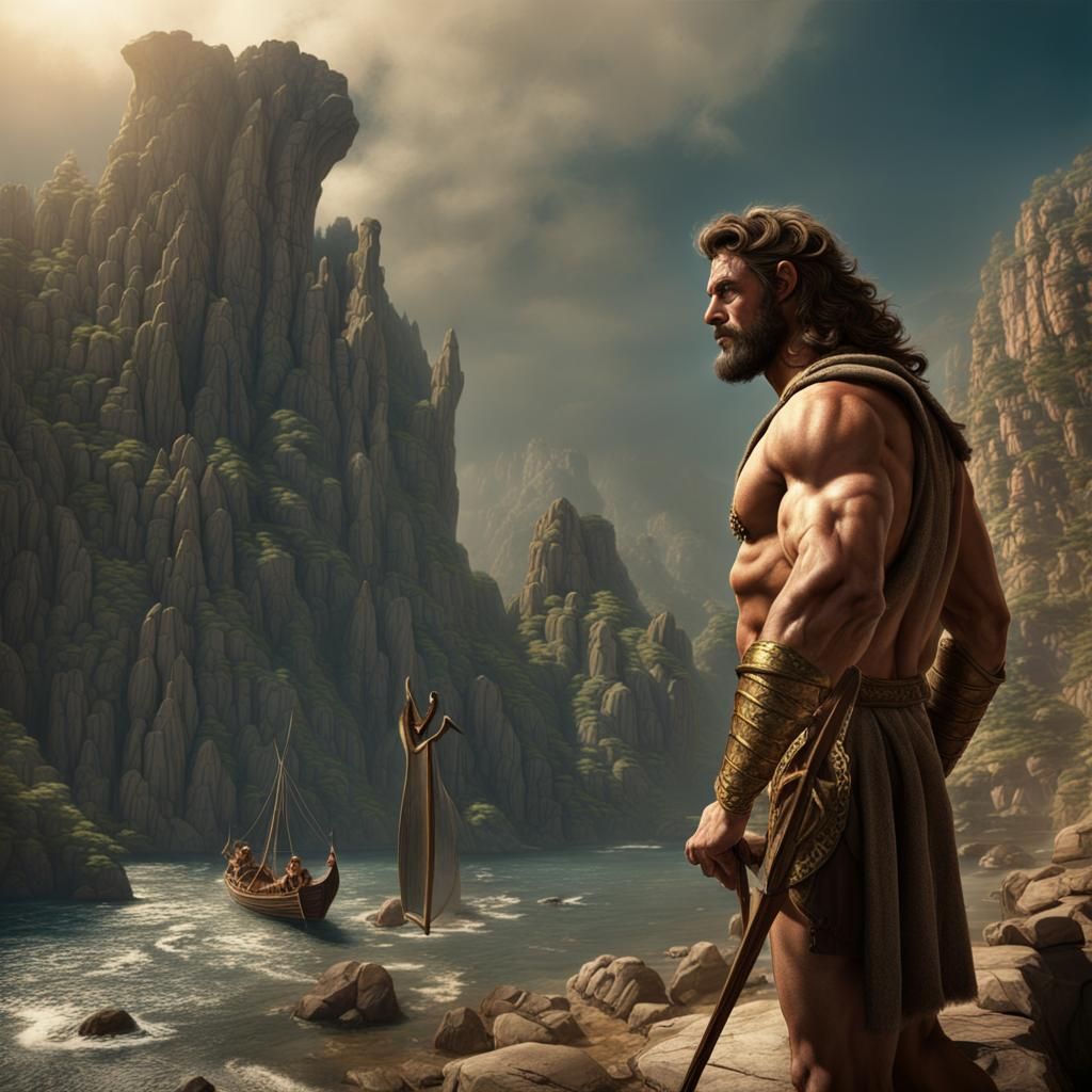 Hercules in Jason and the Argonauts Scene