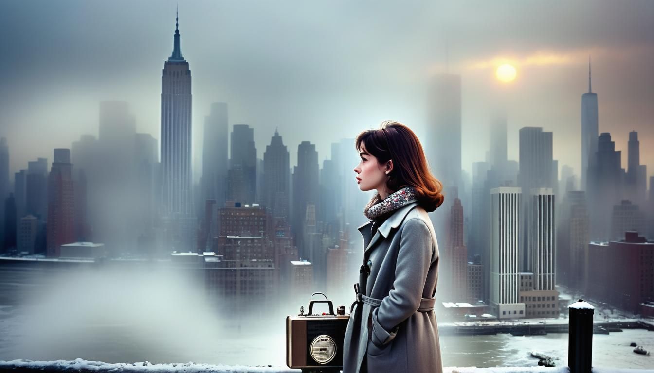 Longing for California: A 1960s Winter Scene