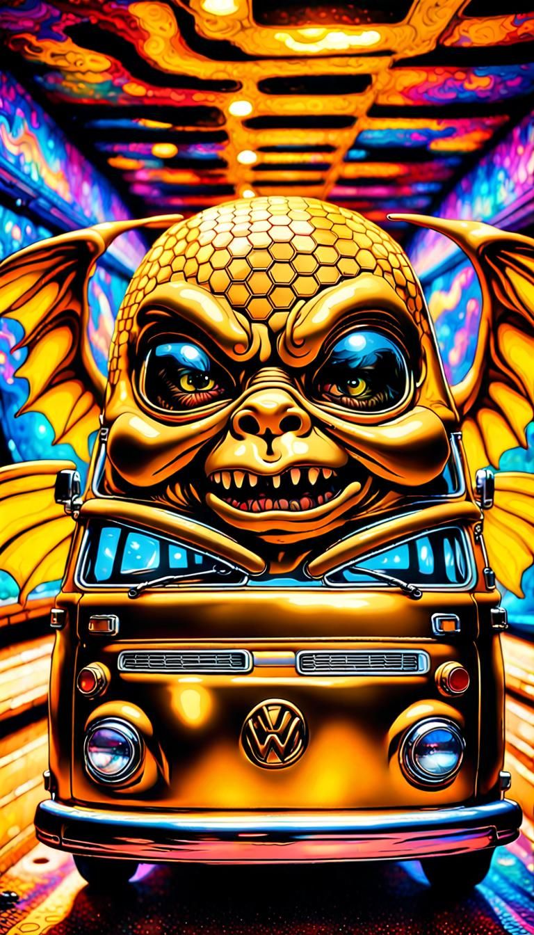 Honeycomb Demon Baby’s Honey Bus