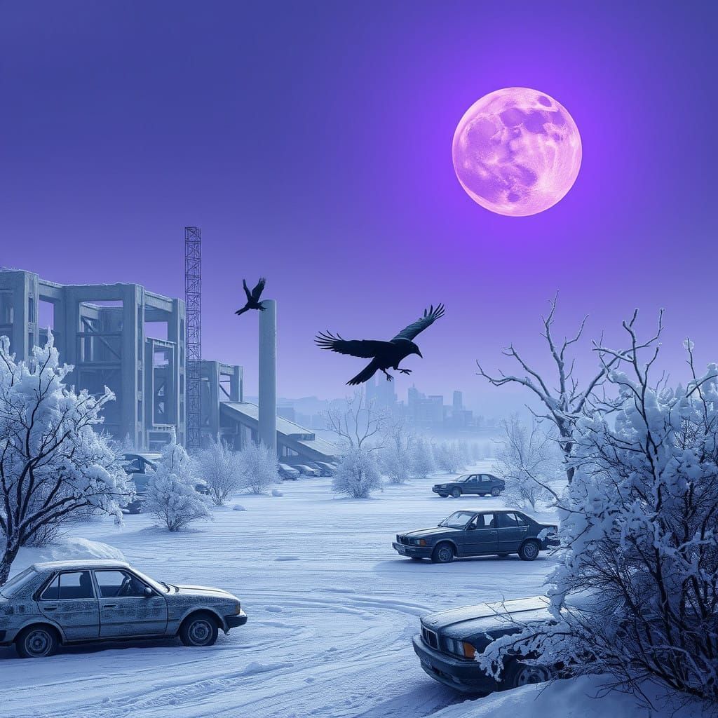 Frozen Apocalypse in a Monochromatic World