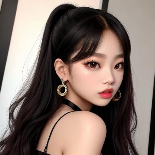 Jennie from BLACKPINK: Digital Rendering