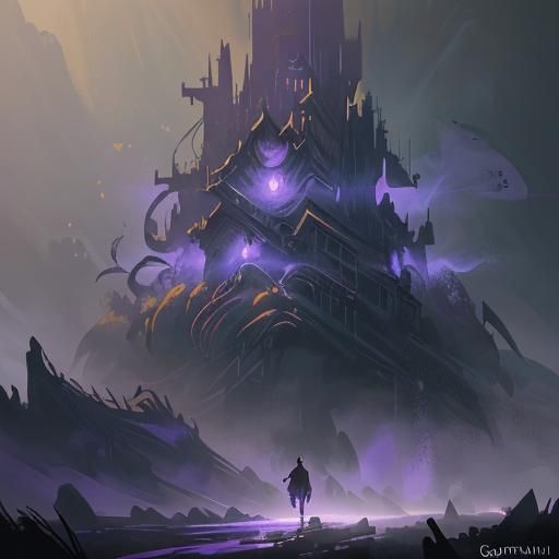 Ronin in Dark Fantasy Style, 8k Resolution