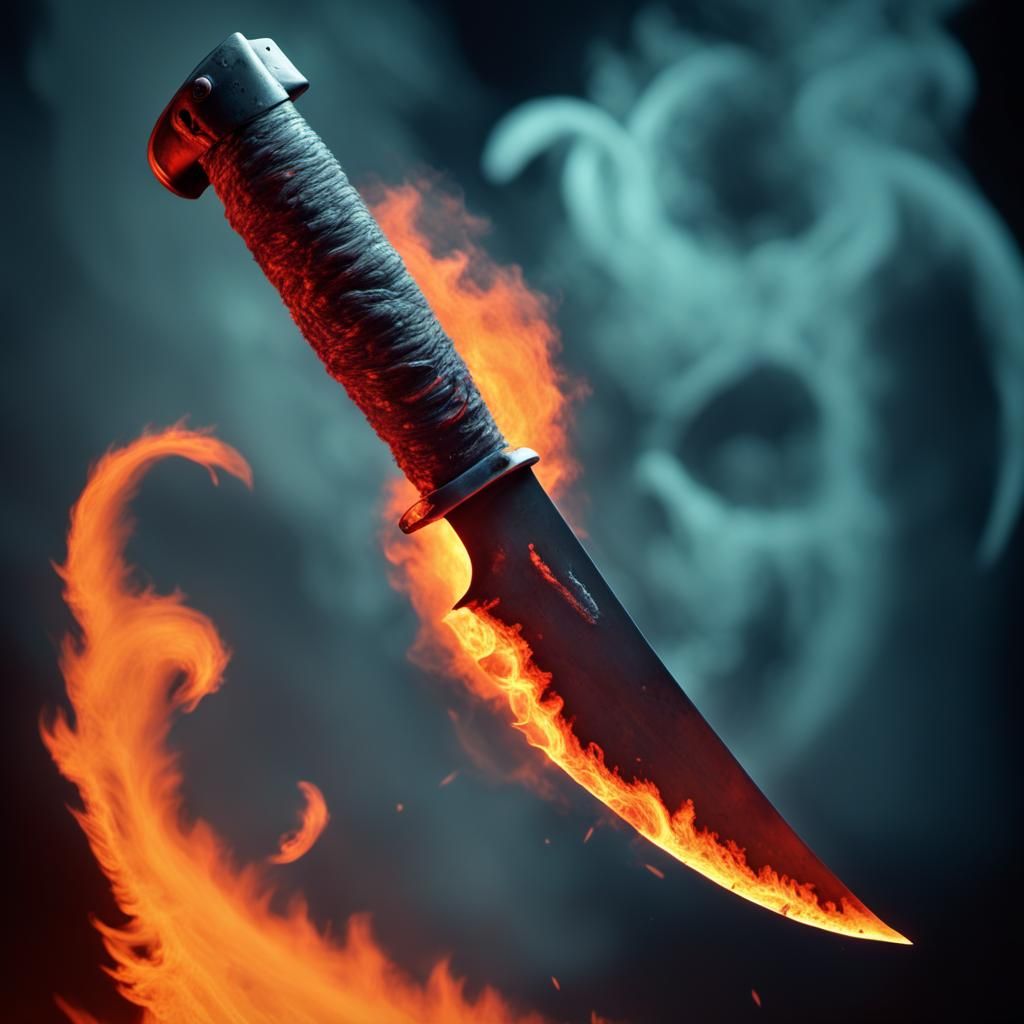 thrown with (evilness:1.5). thermal imaging, macro photography,3DEXCITE, fire, parallax, spiraling,horror.