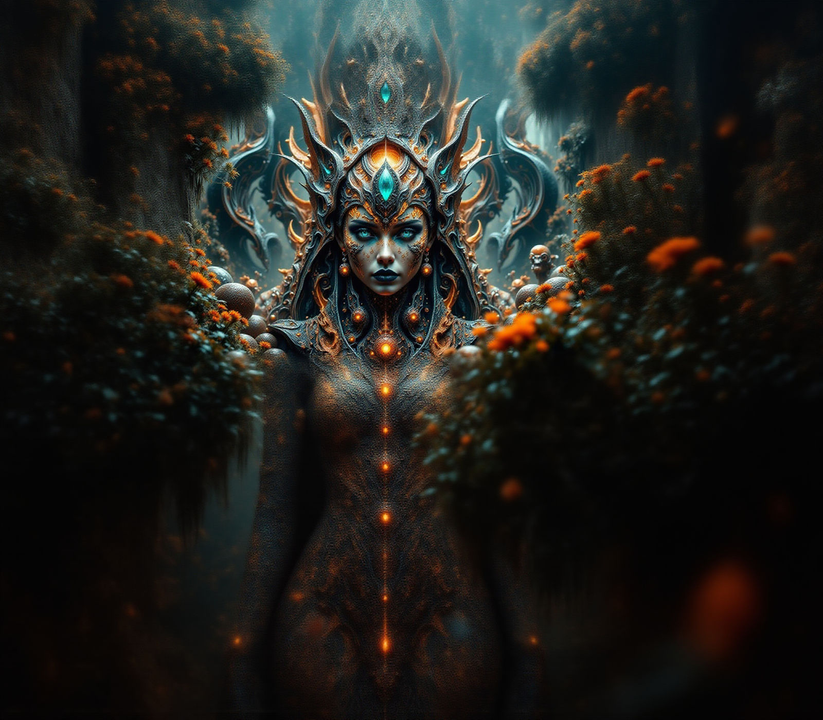 Hallucinatory AI Entities in Hyperrealistic Detail