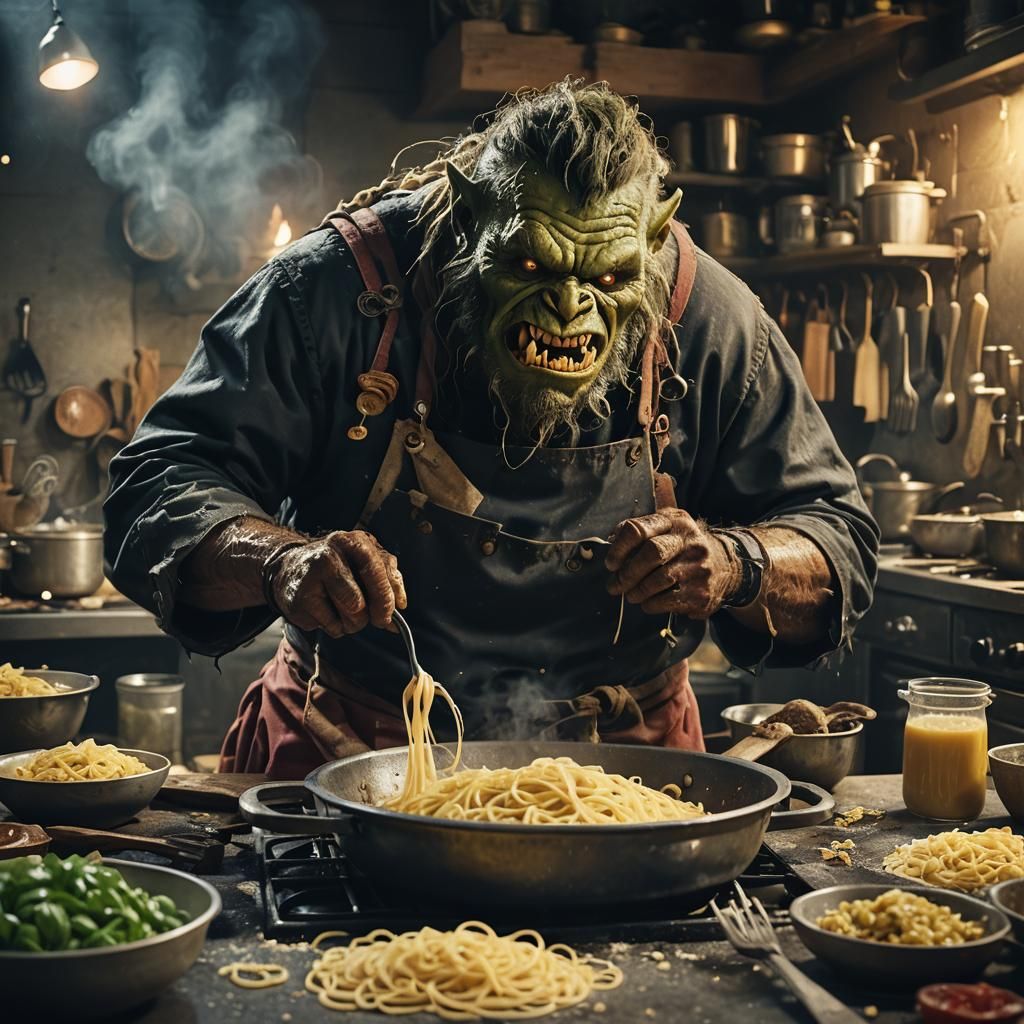 ork cooking pasta