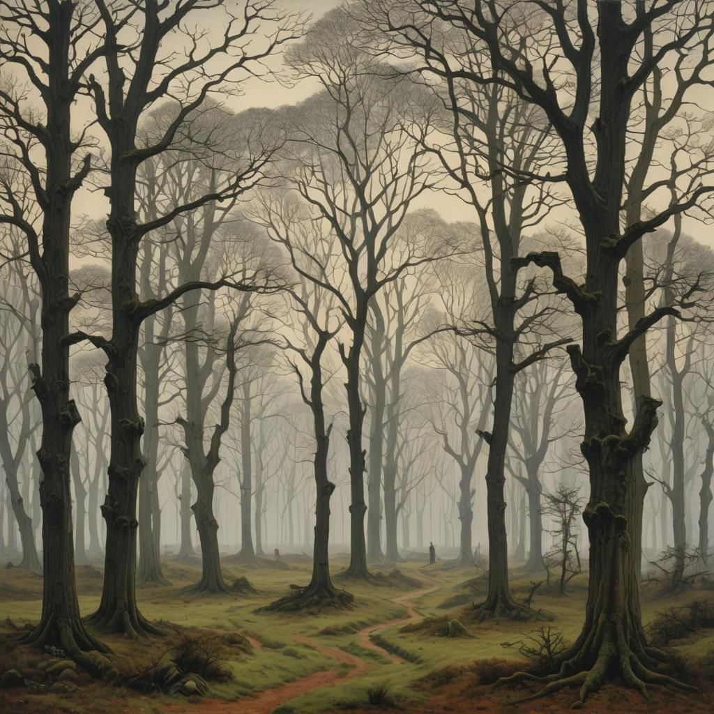 Arboretum in the Style of Romanticism