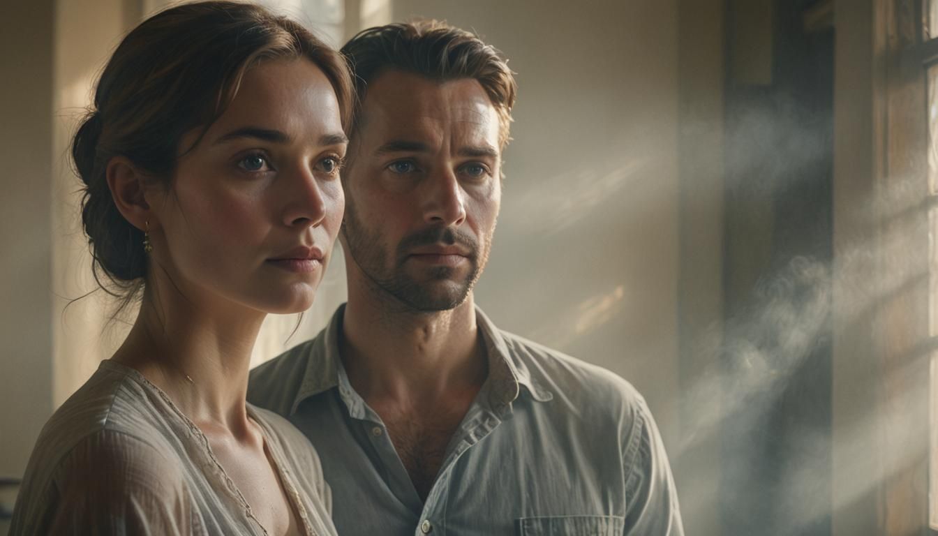 Ethereal Realism Portrait: Clarity After Attachment