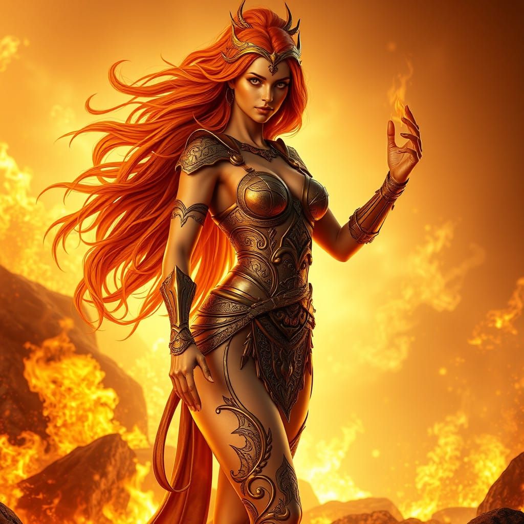 Goddess of Flames Reigns Supreme in Infernal Blaze
