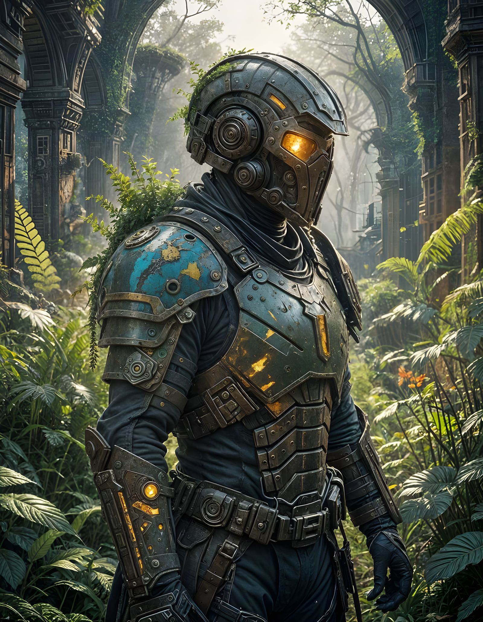 Post-Apocalyptic Nature Reclaims Civilization: Hyperrealisti...