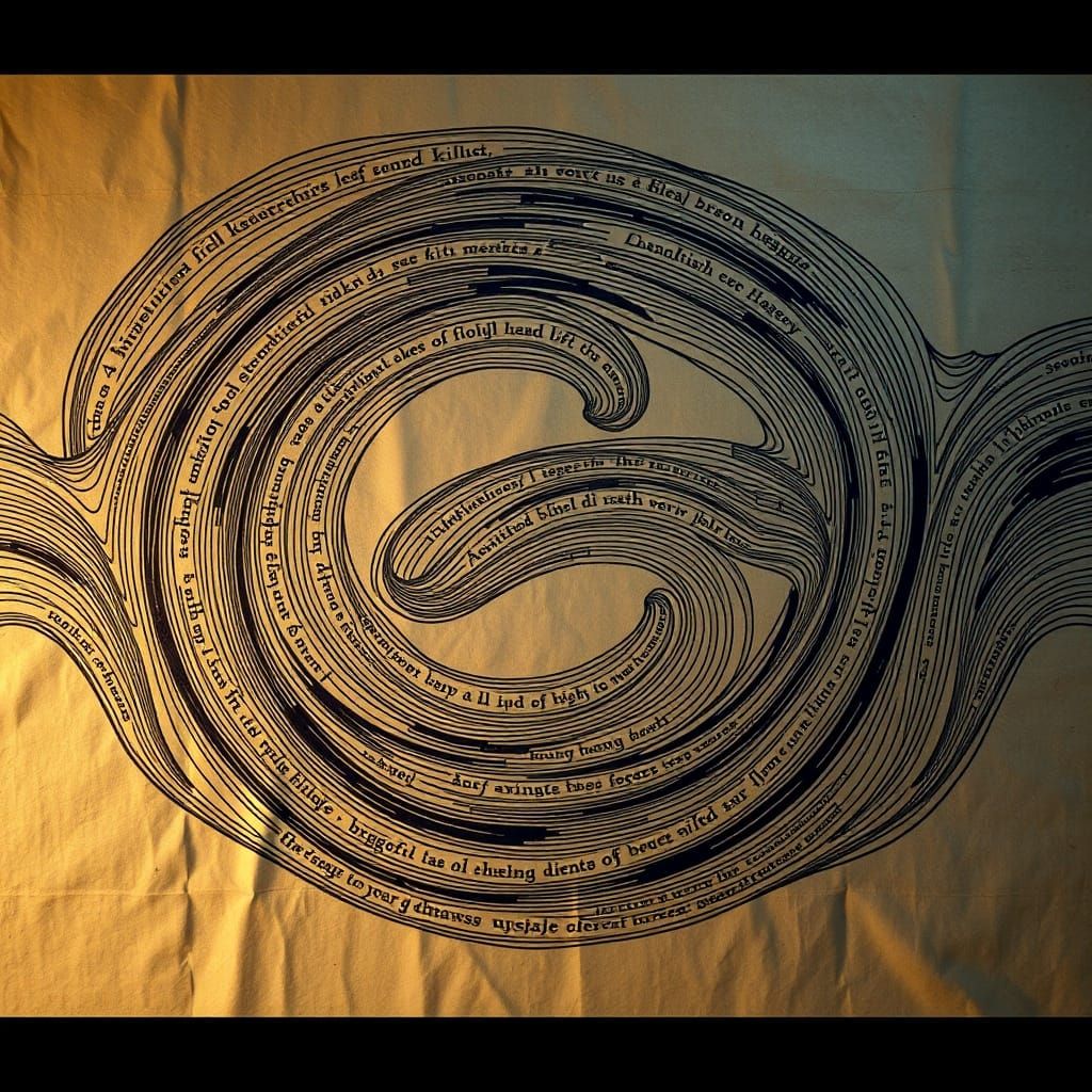 Bustrophedon Movement: Alternating Direction Art