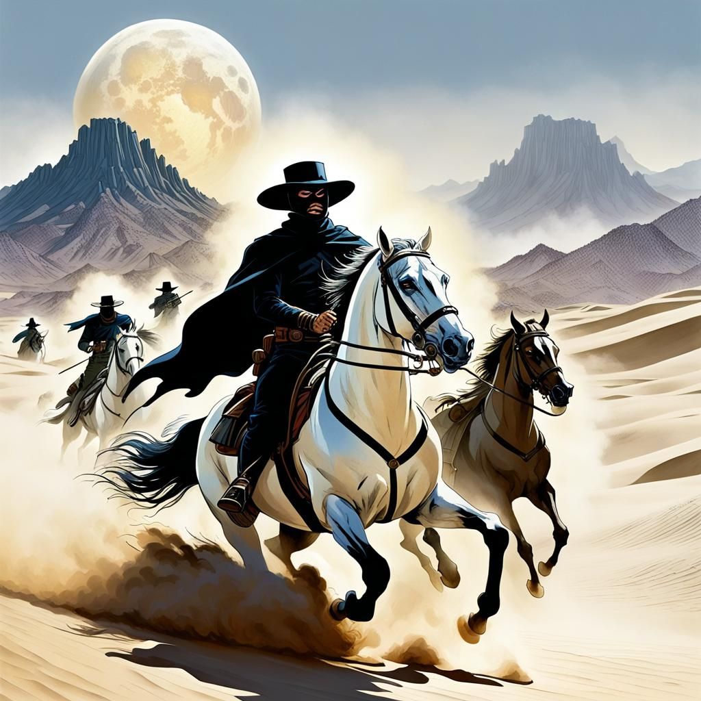 Zorro in other planet