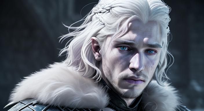 Targaryen Portrait with Volumetric Lighting