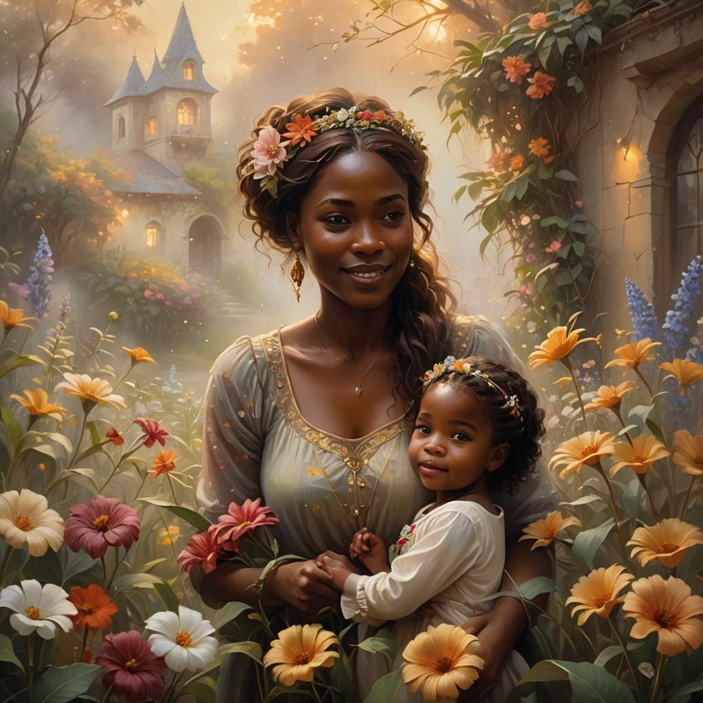 mother with her child