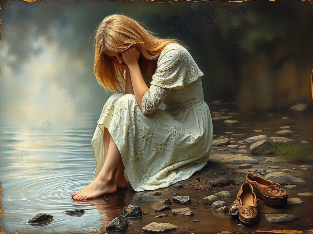 A Melancholic Lady in a Forgotten Era