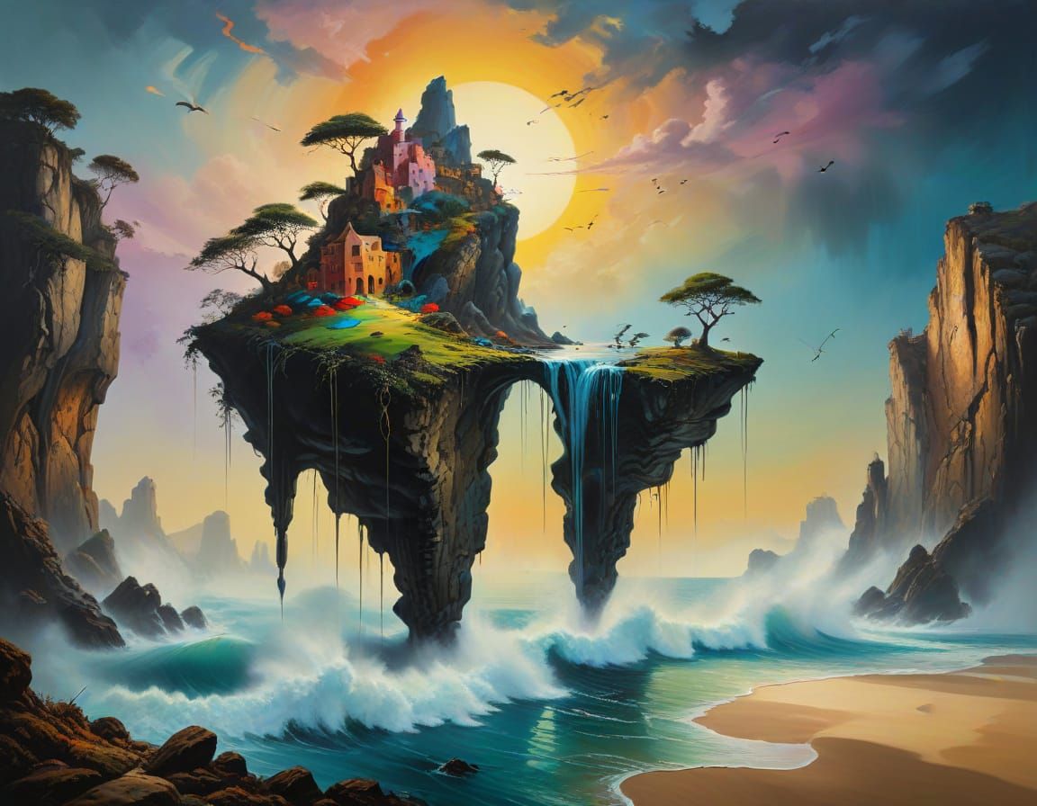 🥇waterfall islands