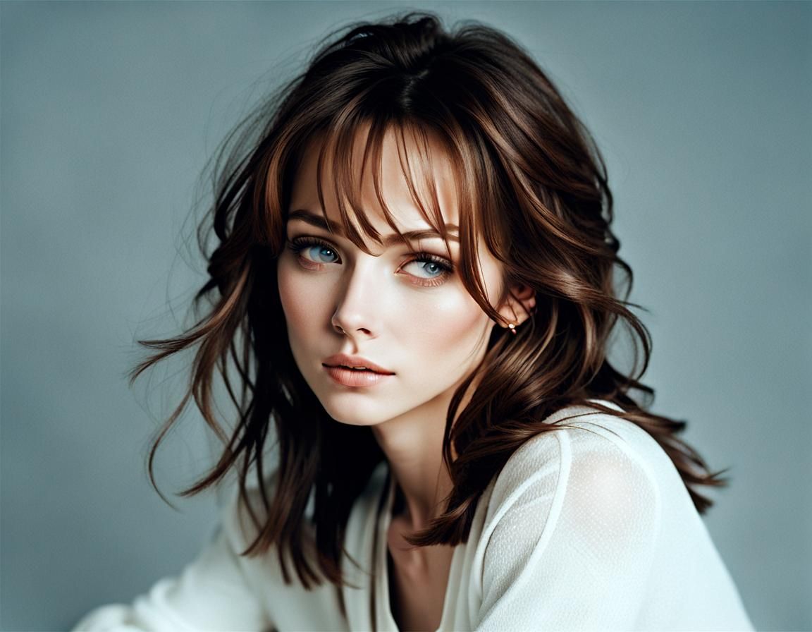 Atmosphere Ambiance: Attractive Actress Generated by AI