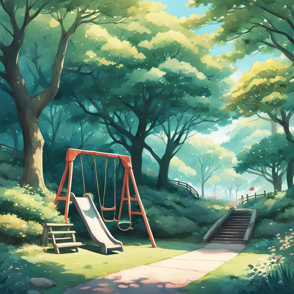 Serenic Playground in Autumnal Splendor