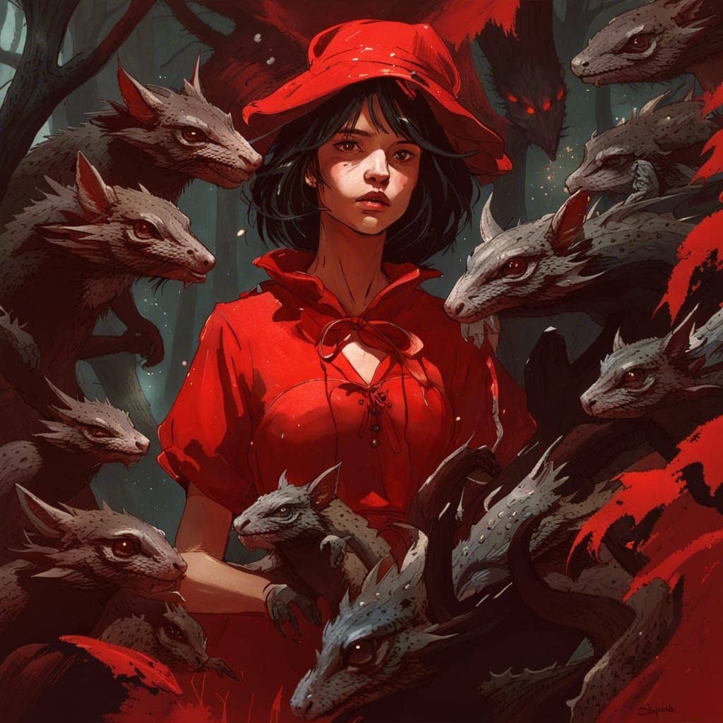 Come, my squirrel dragons