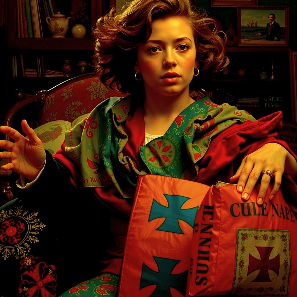 Abstract Motion: Swirling and Warping Forms