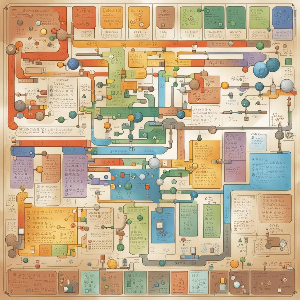 Block Diagram of Chemical Compound Creation in Anime Style
