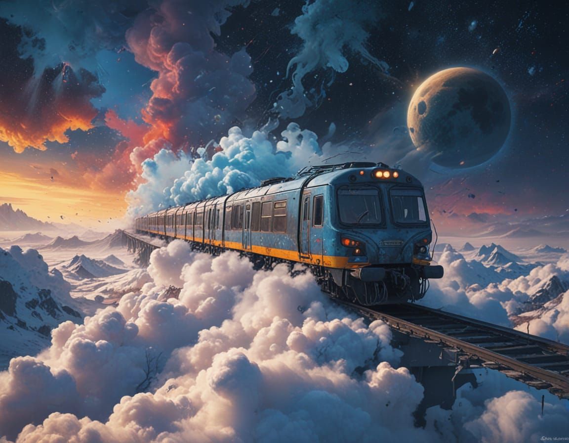 Vibrant Sunrise Masterpiece with Ethereal Glow