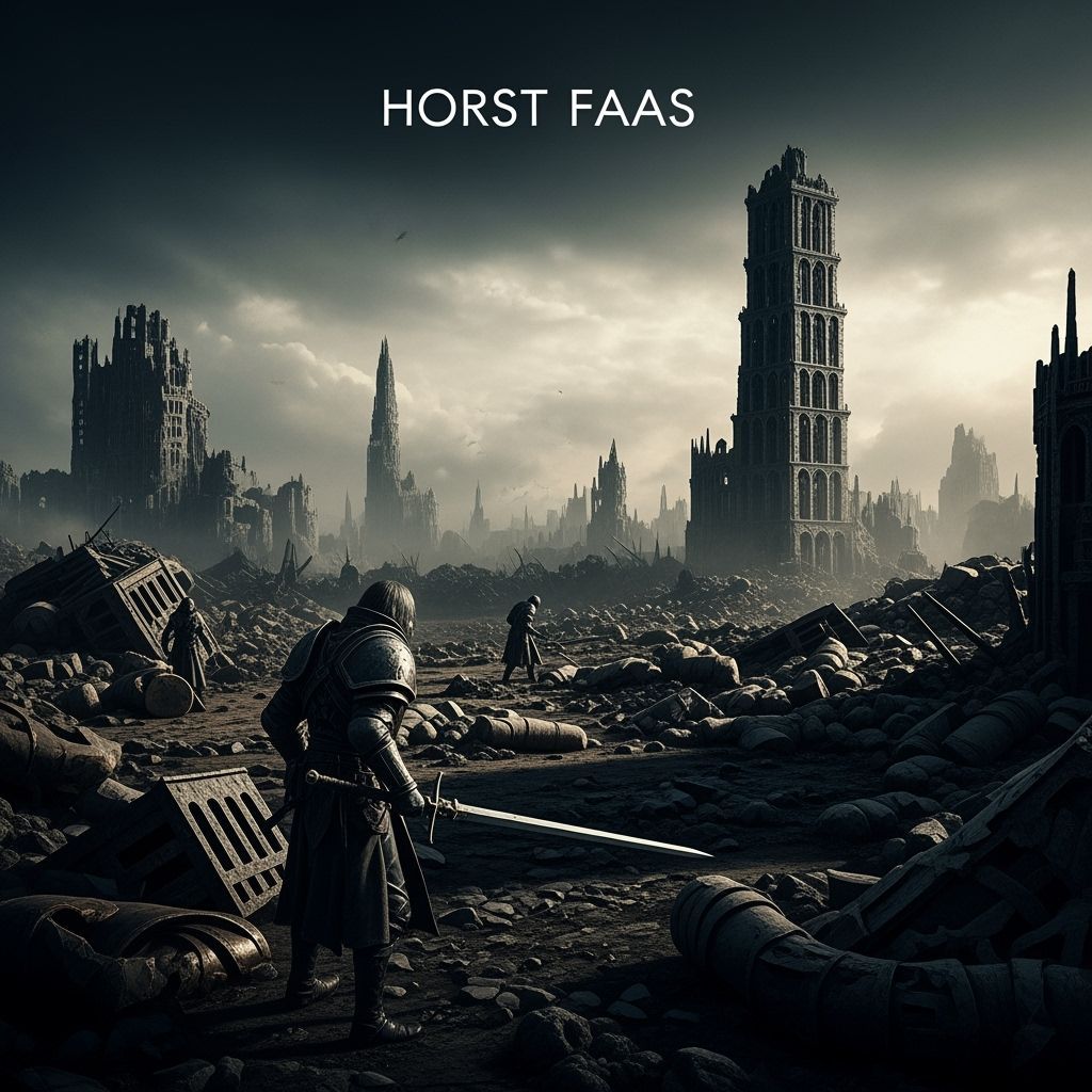 Grimdark War Photography Style Image