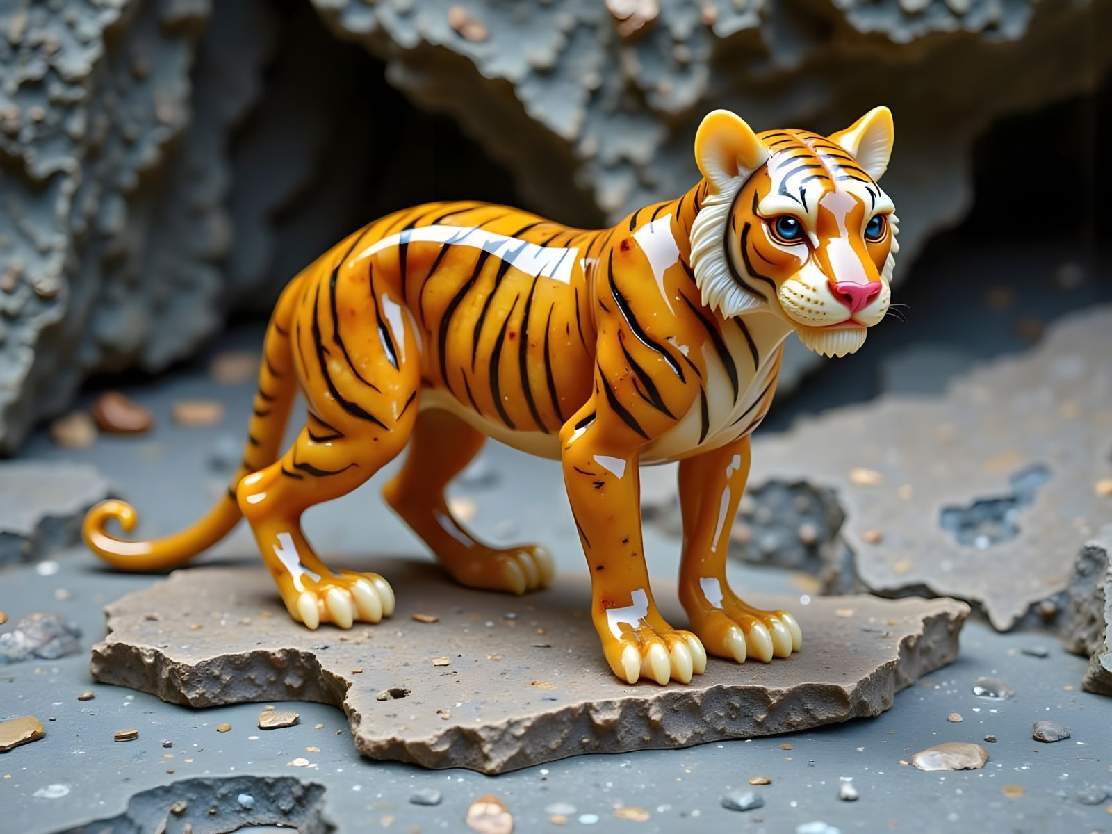 Tiger's-Eye Gemstone Tiger