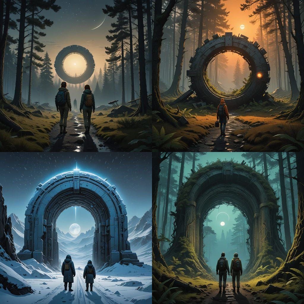 Gate to the Cosmos in a Dark Forest