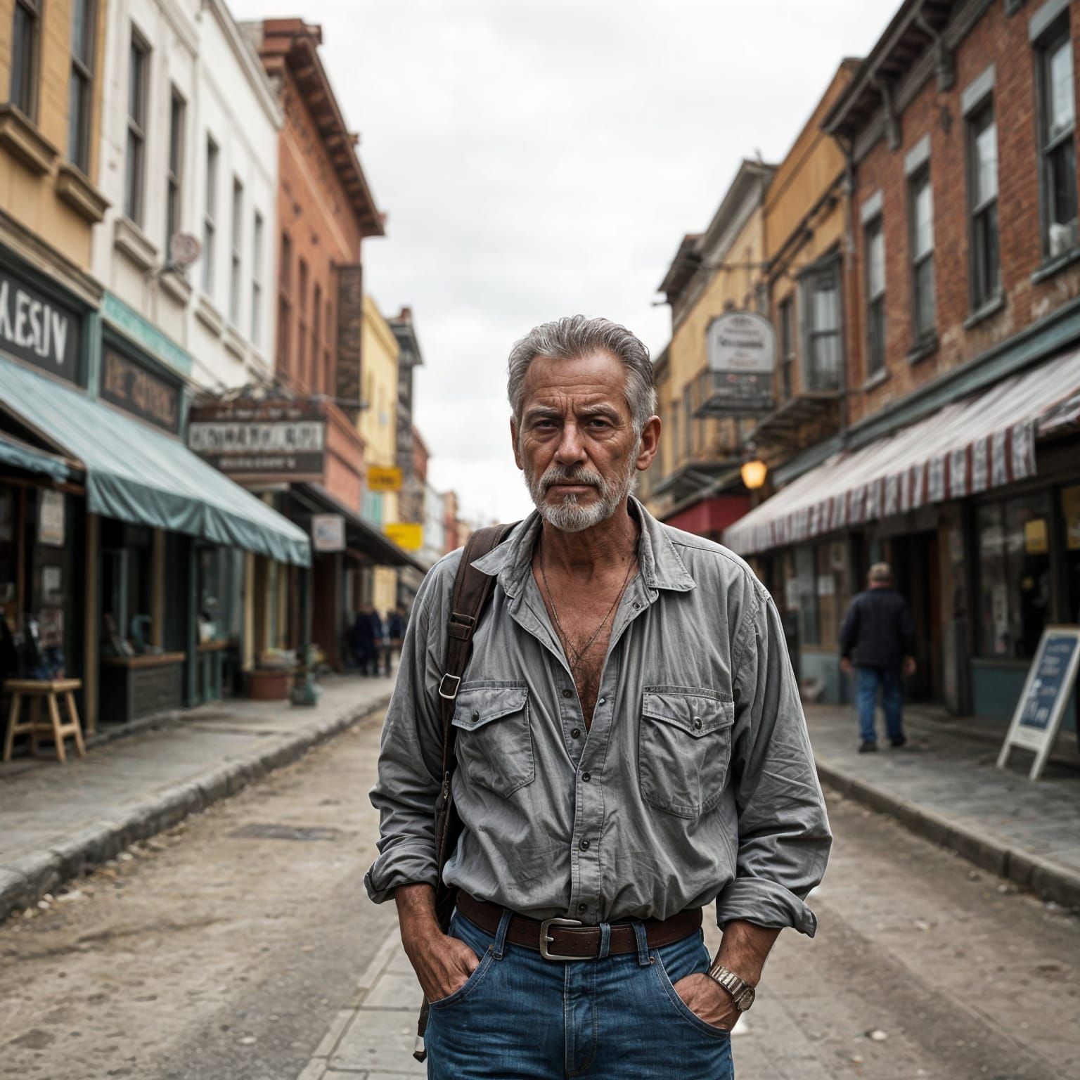 Forgotten Town: A Cinematic Still Life