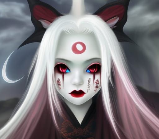 Vampire Fairy in Kimono, Anime Key Visual