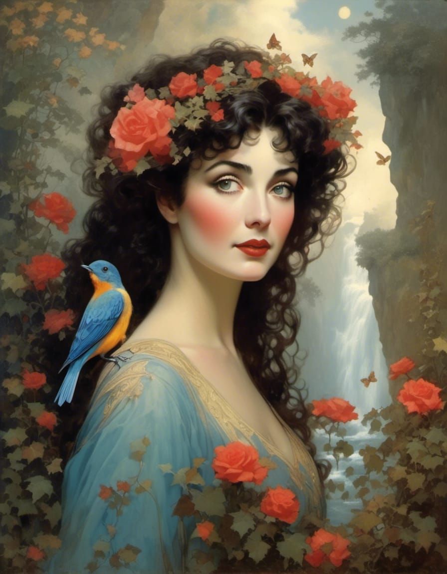 KATE BUSH - Maxfield Parrish