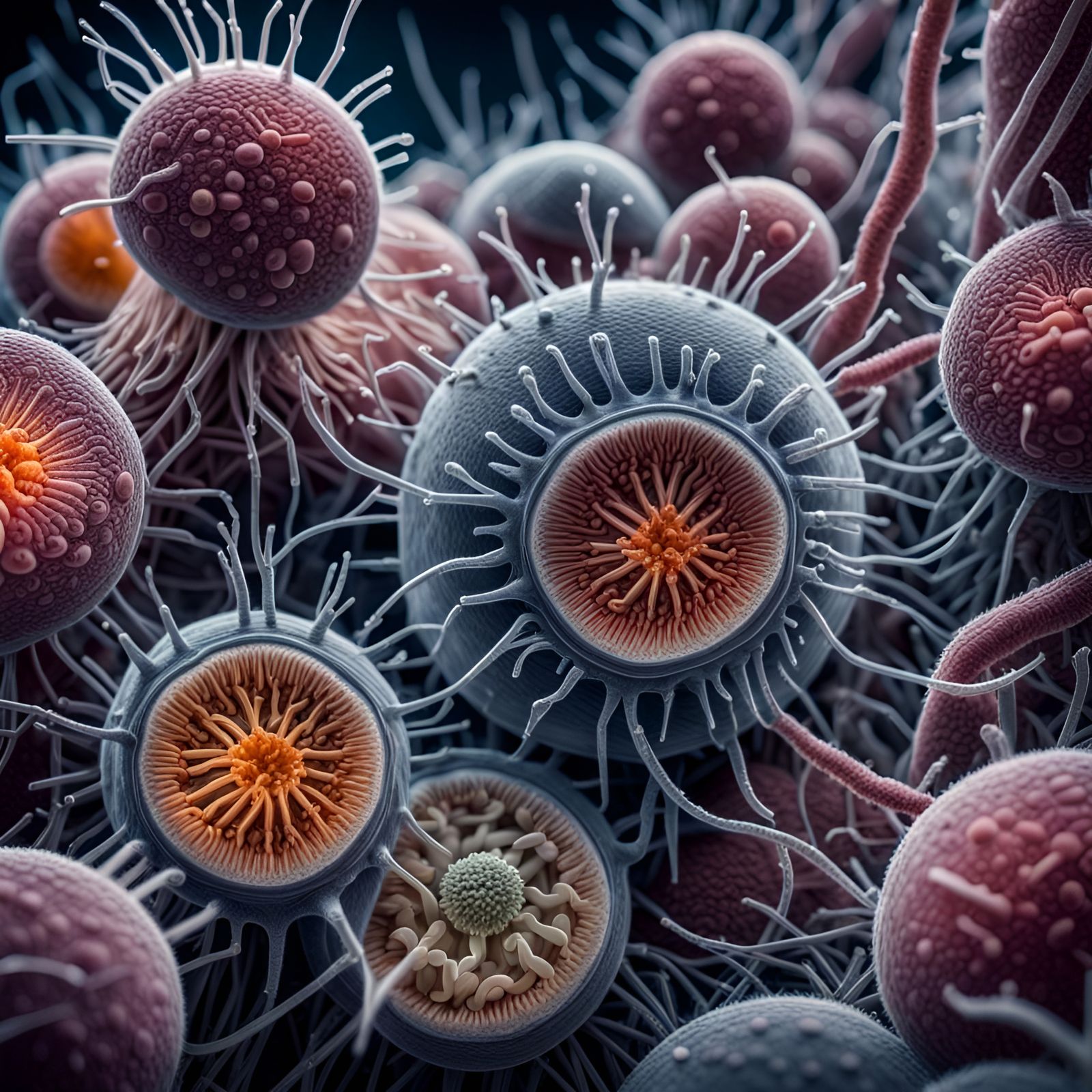 Healthy Cells Working Together