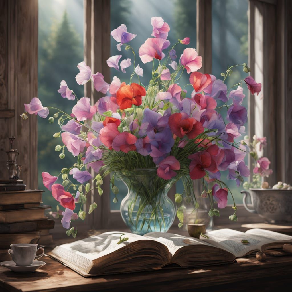 Stunning Floral Masterpiece in Soft Focus
