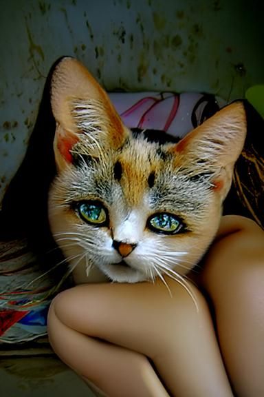 Portrait of a Beautiful Young Woman