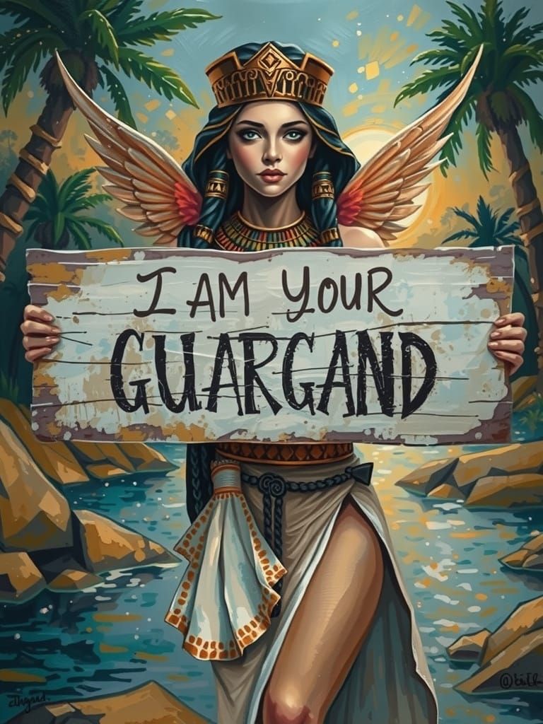 Female Egyptian Angel