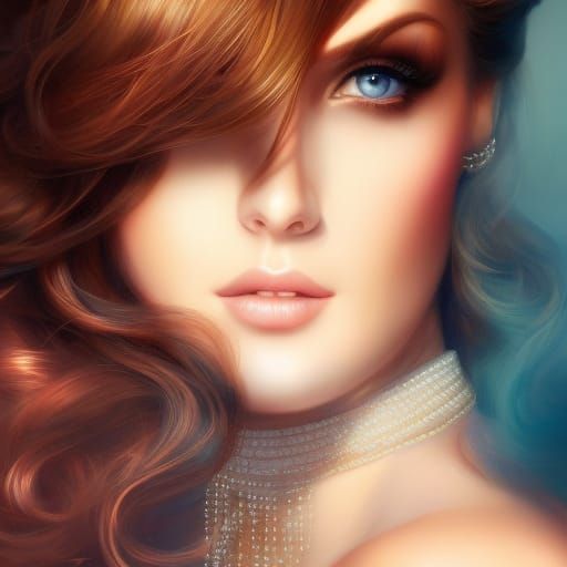 Sensual Elven Woman in a Professional Photoshoot