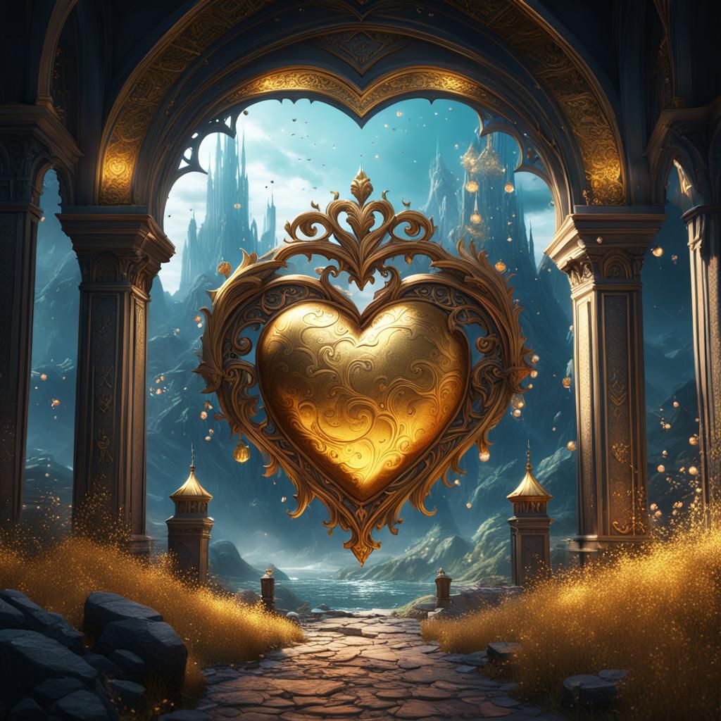 Heart of Gold: Detailed Matte Painting